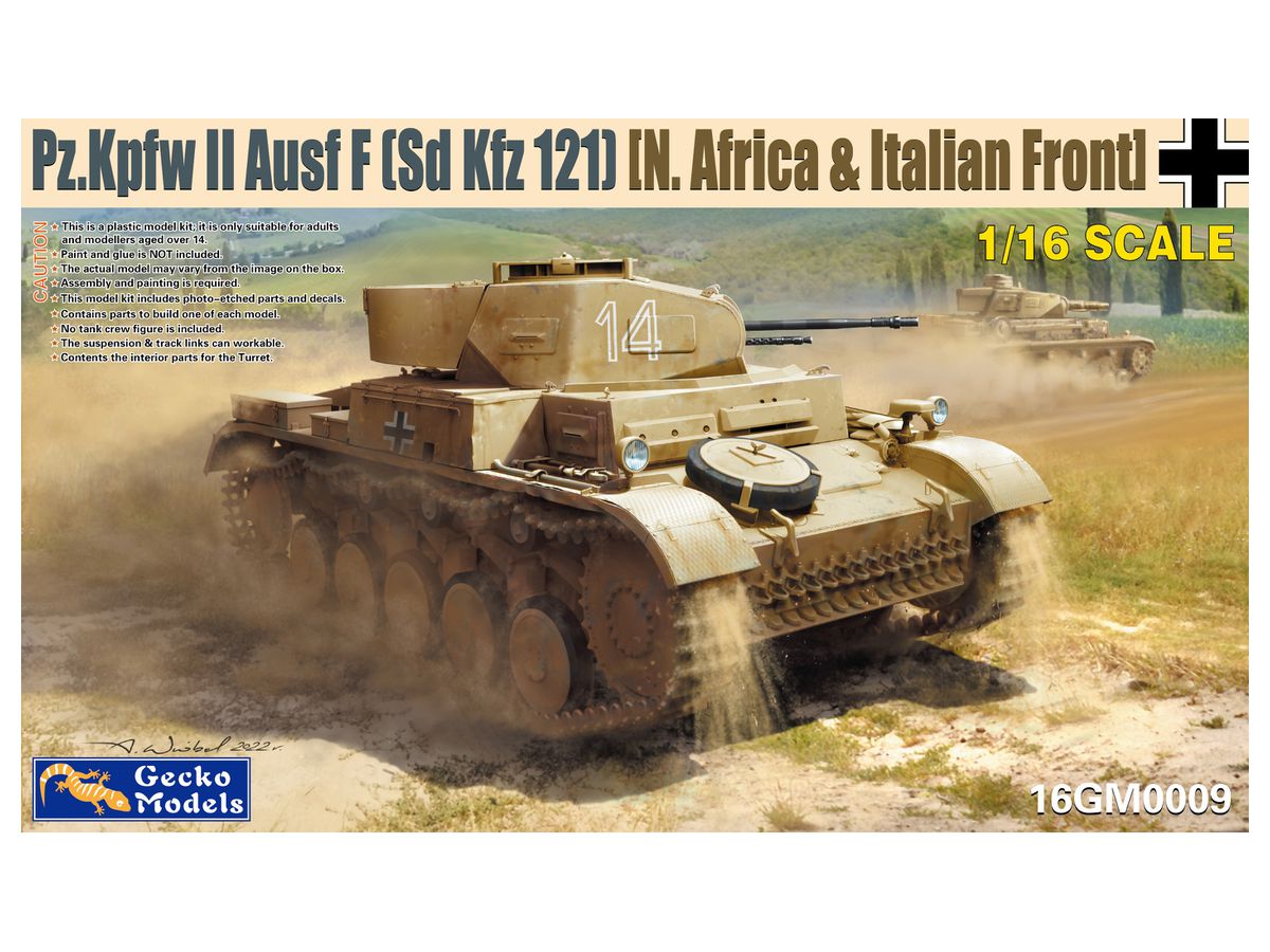 Pz.kpfw II Ausf. F (Sd.Kfz. 121) (North Africa & Southern Russia)
