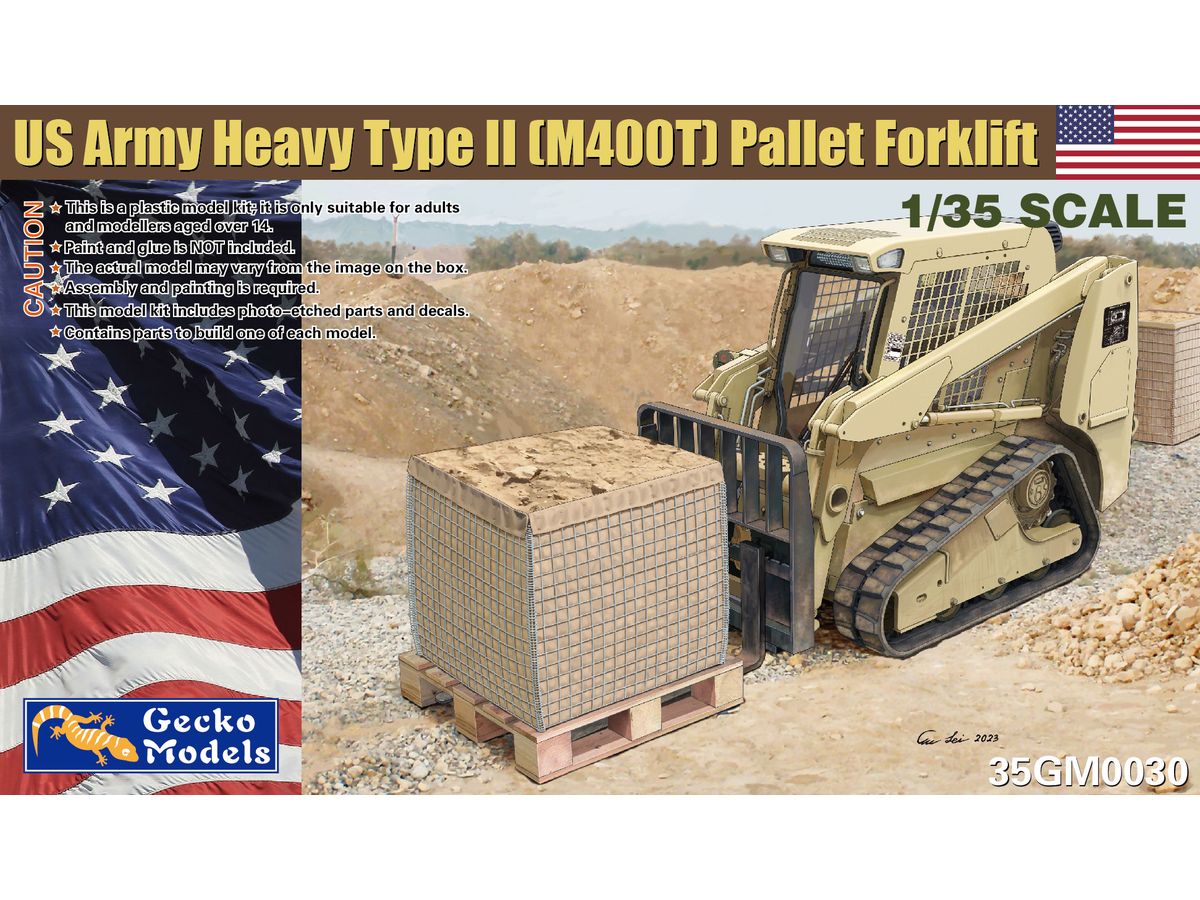 US Army Heavy Type II (M400T) Pallet Forklift