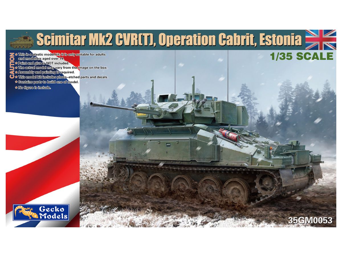 Scimitar Mk2 CVR(T),Operation Cabrit, Estonia
