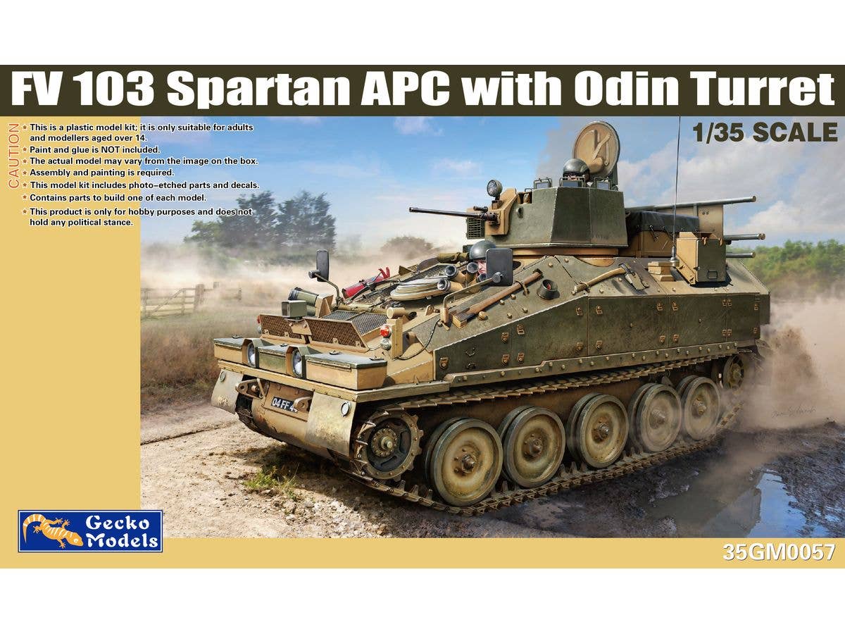 British FV103 Spartan APC with Odin Turret