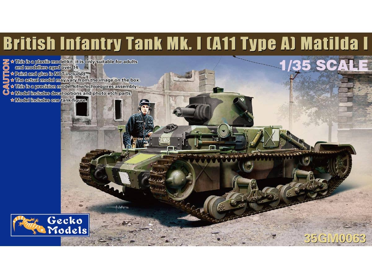 British Infantry Tank Mk. I (A11 Type A) Matilda I