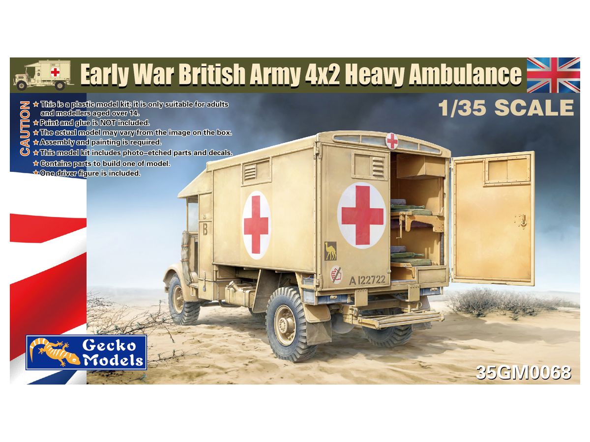 Early War British Army 4x2 Heavy Ambulance