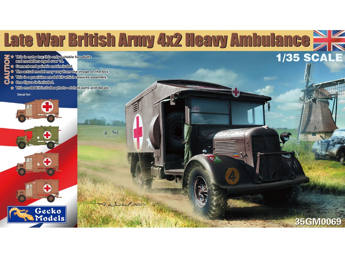 Late War British Army 4x2 Heavy Ambulance