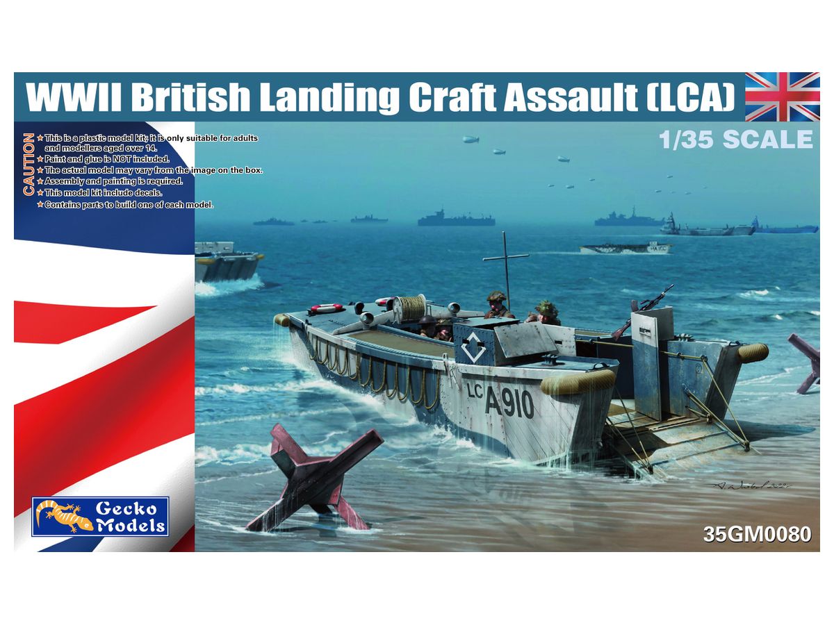 WWII British Landing Craft Assault (LCA)