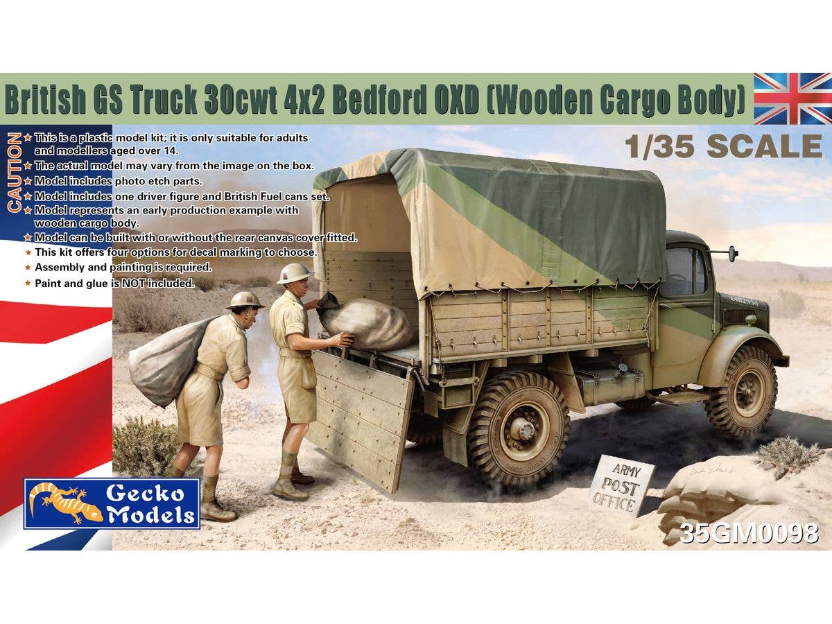 British GS Truck 30cwt 4x2 Bedford OXD[Wooden Cargo Body]