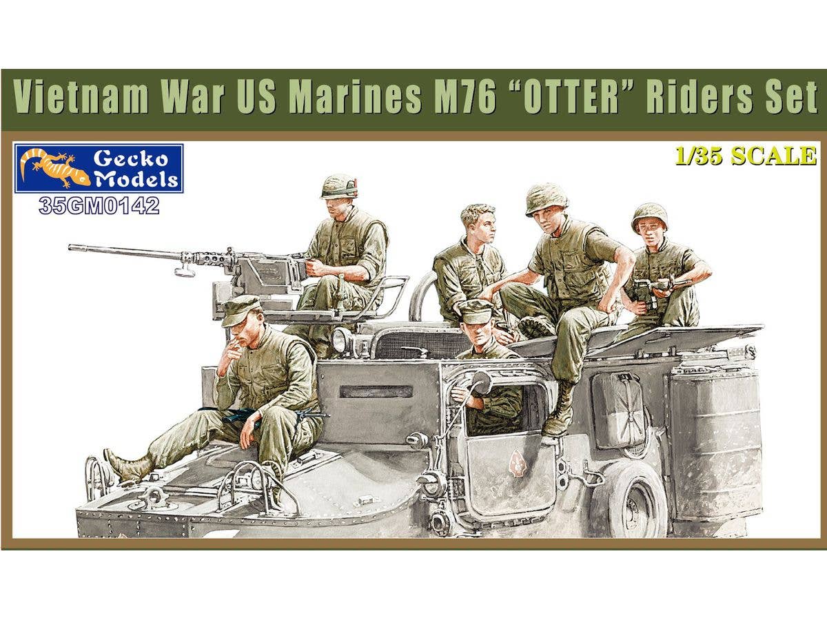 Vietnam War US Marines M76 OTTER Riders set