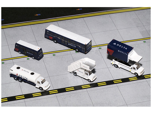 Delta Air Lines Ground Service Equipment Trucks