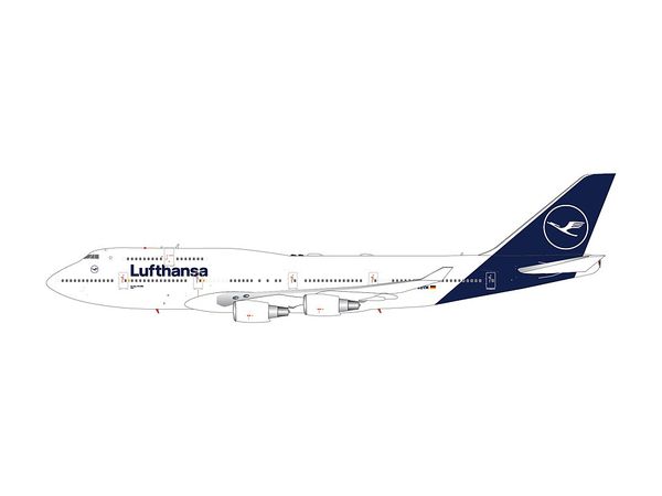 747-400 Lufthansa New Colors D-ABVM