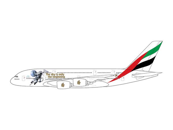 A380 Emirates UAE in Space Livery A6-EEH