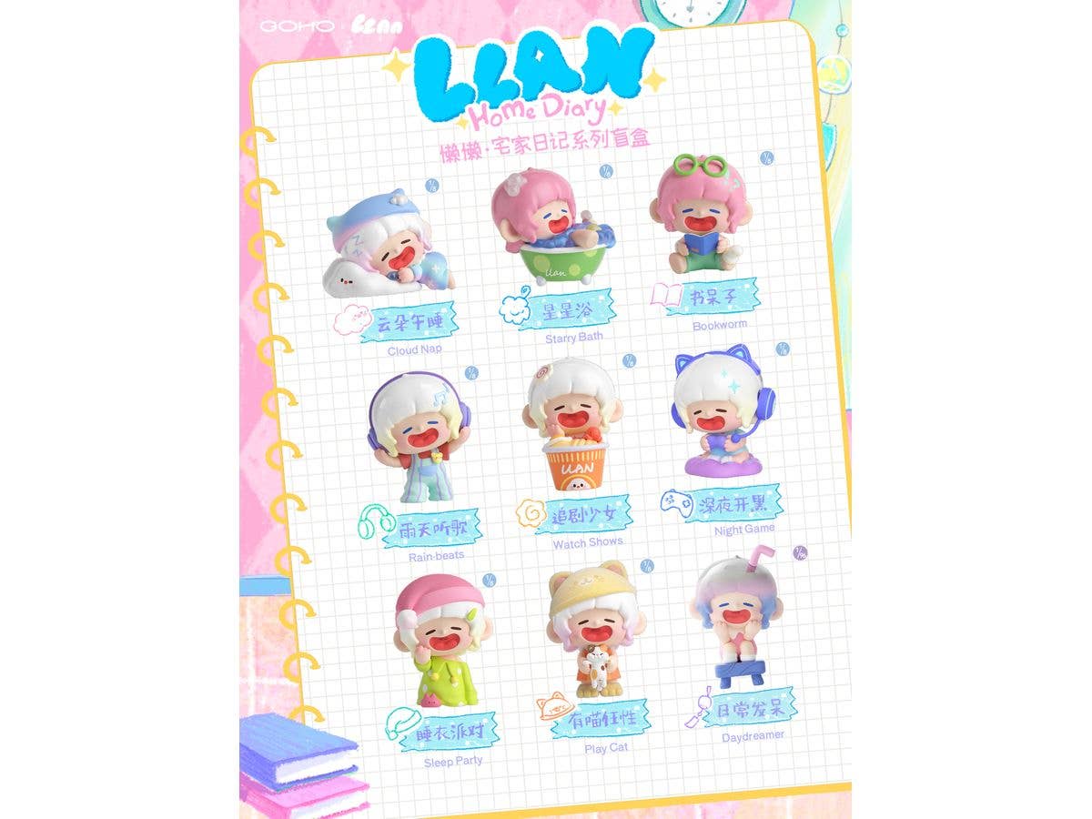LLAN Home Diary Series Trading Figure 1Box 8pcs