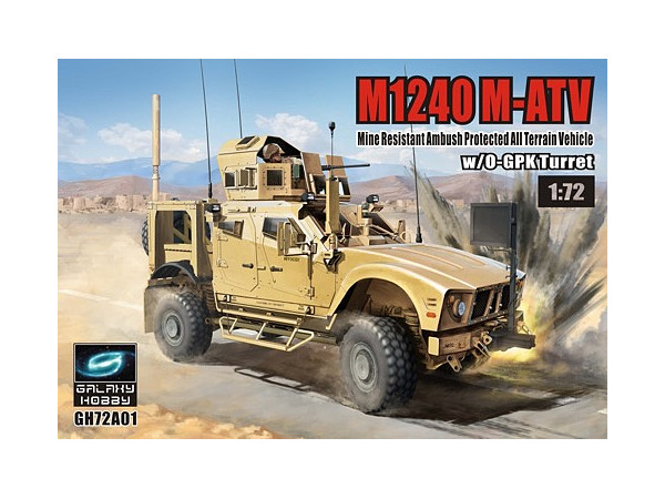 M1240 M-ATV w/O-GPK Turret Mine Resistant Ambush Protected All Terrain Vehicle