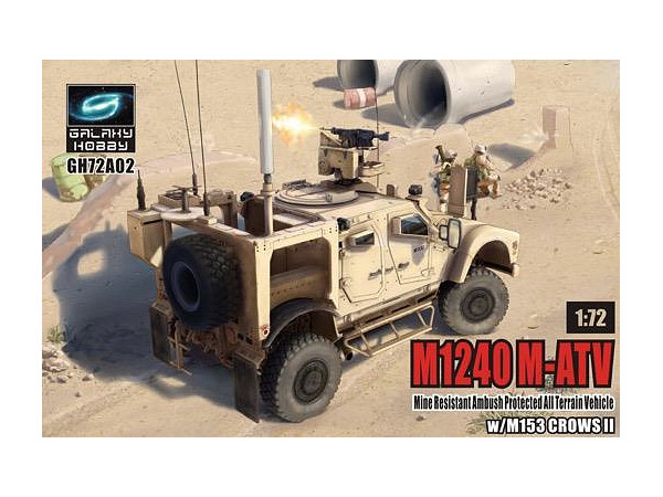 M1240 M-ATV w/M153 CROWS II Mine Resistant Ambush Protected All Terrain Vehicle