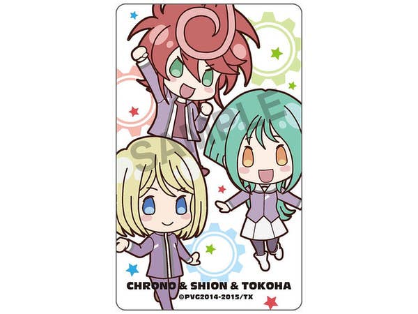 Cardfight!! Vanguard G: Decorations Jacket Sticker 1 Chrono & Shion & Tokoha