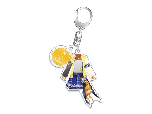 The Idolmaster Shiny Colors: Costume Acrylic Keychain Juri Saijo Brave Hero Jersey Ver.