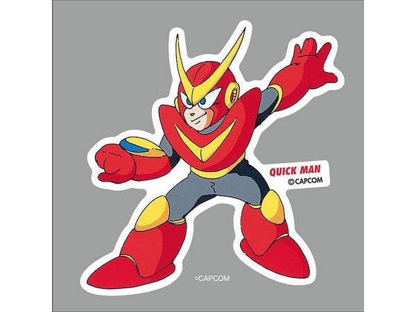 Mega Man: ROC-006 Die-cut Sticker QUICK MAN
