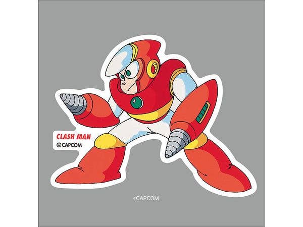 Mega Man: ROC-009 Die-cut Sticker CLASH MAN