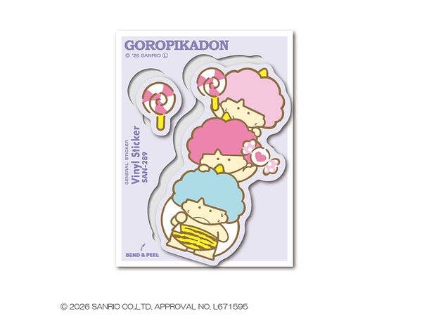 SAN-289 Sanrio Characters: Half-cut Sticker Goropikadon