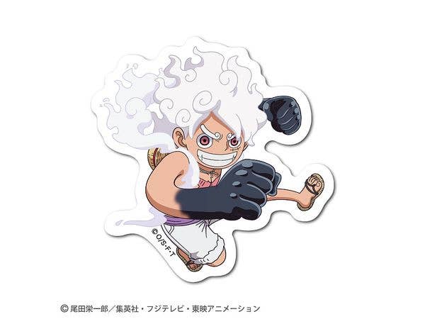 One Piece: OPS-126 Die-cut Sticker Deformed Luffy (Gear 5) Battle