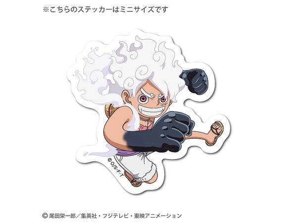 One Piece: OPS-130 Die-cut Mini Sticker Deformed Luffy (Gear 5) Battle