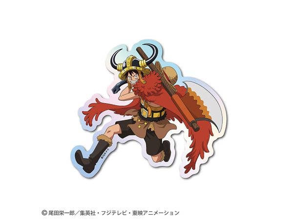 One Piece: OPS-131 Hologram Sticker Luffy (Elbaf Arc)