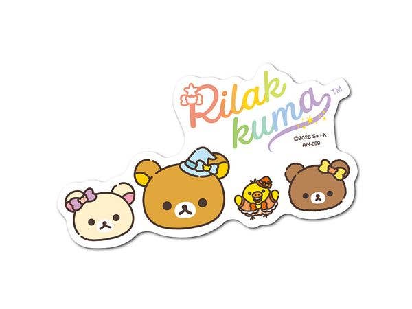 RIK-099 Rilakkuma Sticker: Makumaku Miracle Wonderland 10