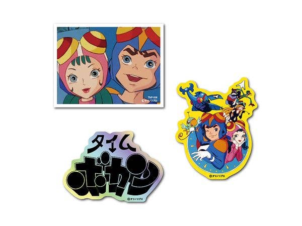 TNP-006 Tatsunoko Pro: Sticker 3pcs Set Time Bokan