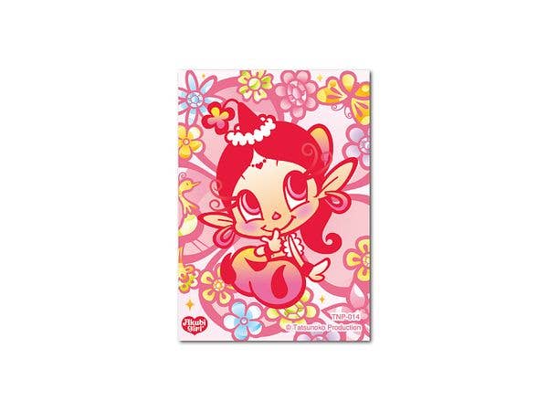 TNP-014 Akubi Girl: Die-cut Mini Sticker Flower
