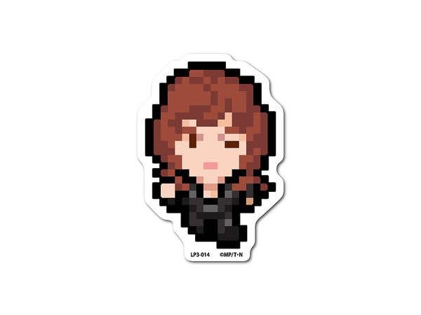 LP3-014 Lupin III: Pixel Art Sticker Fujiko Mine