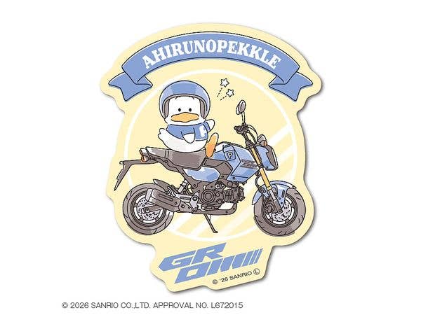 SANH-004 Honda x Sanrio Characters Die-cut Sticker Pekkle GROM