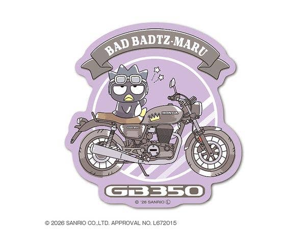 SANH-007 Honda x Sanrio Characters Die-cut Sticker Bad Badtz-Maru GB350