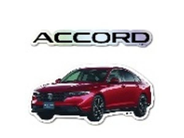 HND-168 Honda Accord 50th Anniversary Sticker 2pcs Set  11th Generation