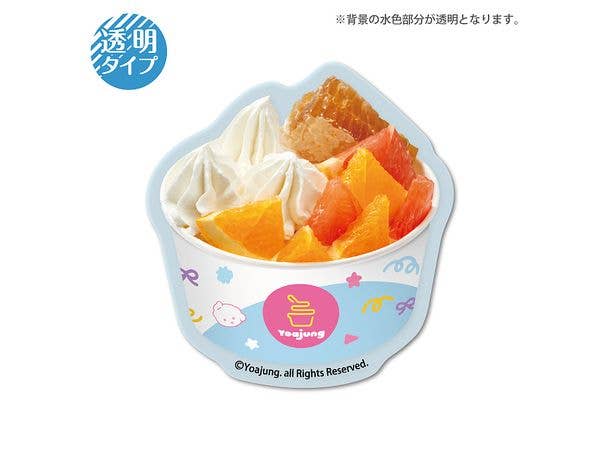 YOJ-009 Yoajung Clear Mini Sticker Sweet Fruit Combo