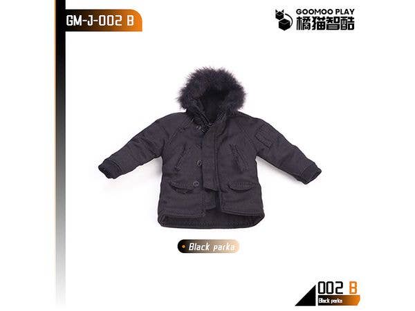 GM-J-002-B Black Parka for Action Figures