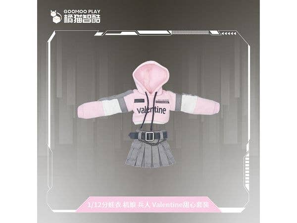 GM-N-004 Set of Hoodie & Skirt for Action Figures