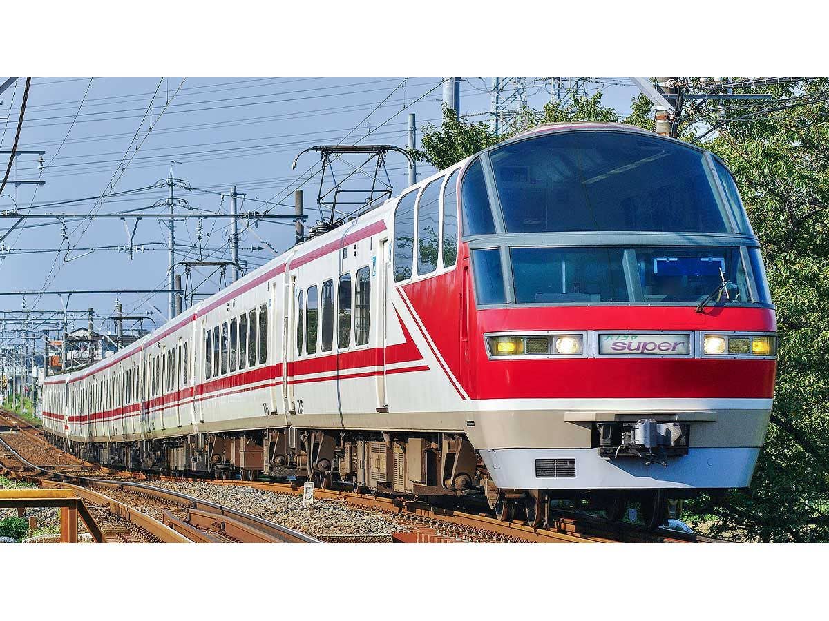 Meitetsu 1000/1200 Series Panorama Super (Partially Special Car, B-Formation) 6-Car Set (With Motor)