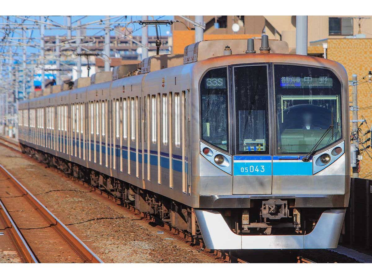 Tokyo Metro Series 05 (13th Generation, Tozai Line) Intermediate Cars 6-Car Set (Add-on, Non-powered)