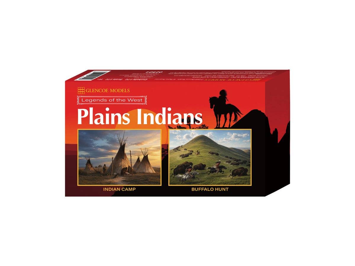 Native American Set: Buffalo Hunting & Hunting Camp