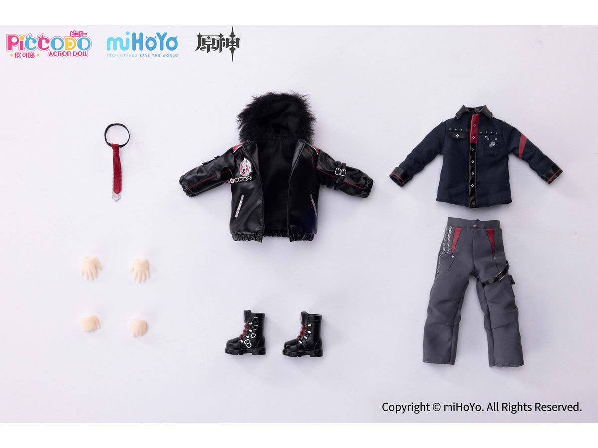 PICCODO ACTION DOLL X Genshin Impact Option Set For Wriothesley