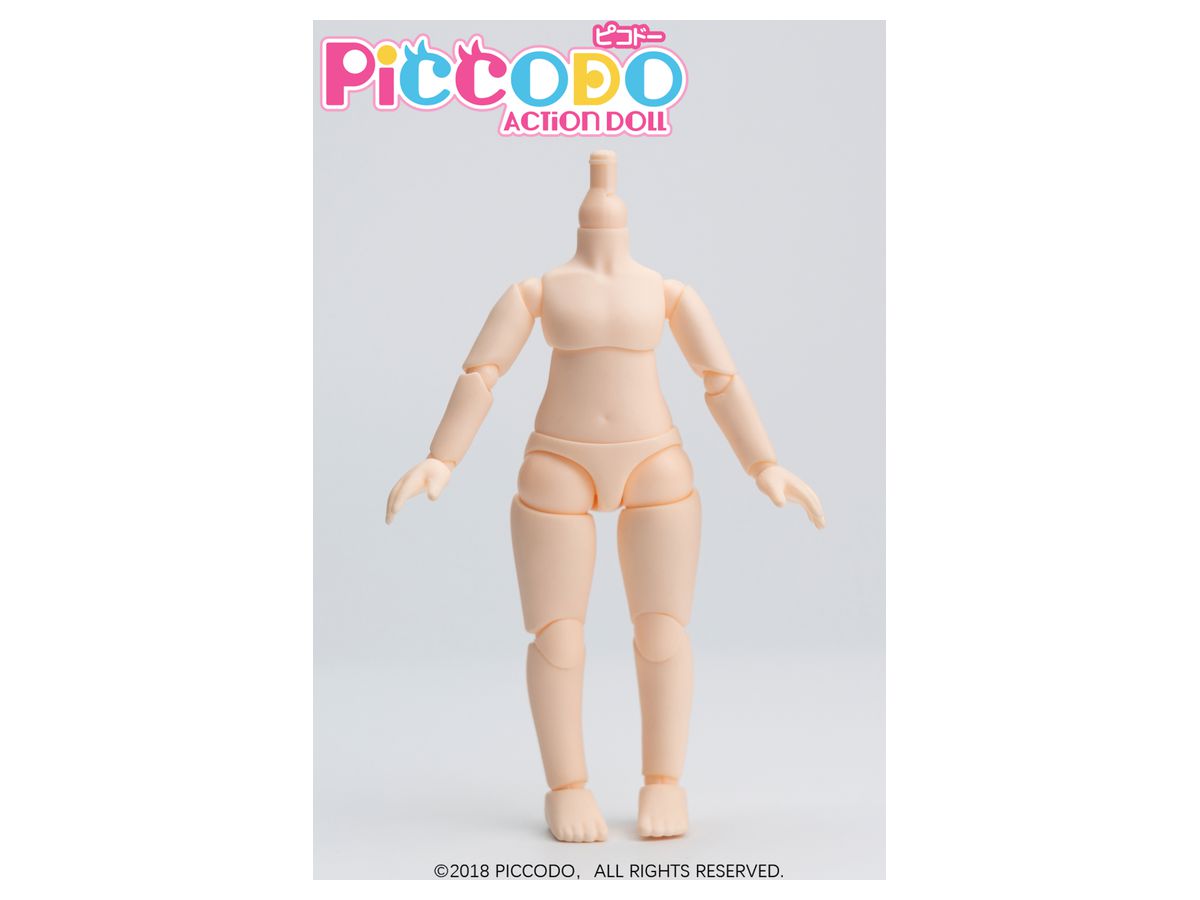 PICCODO Series BODY8 PLUS Deformed Doll Body PIC-D003D Doll White
