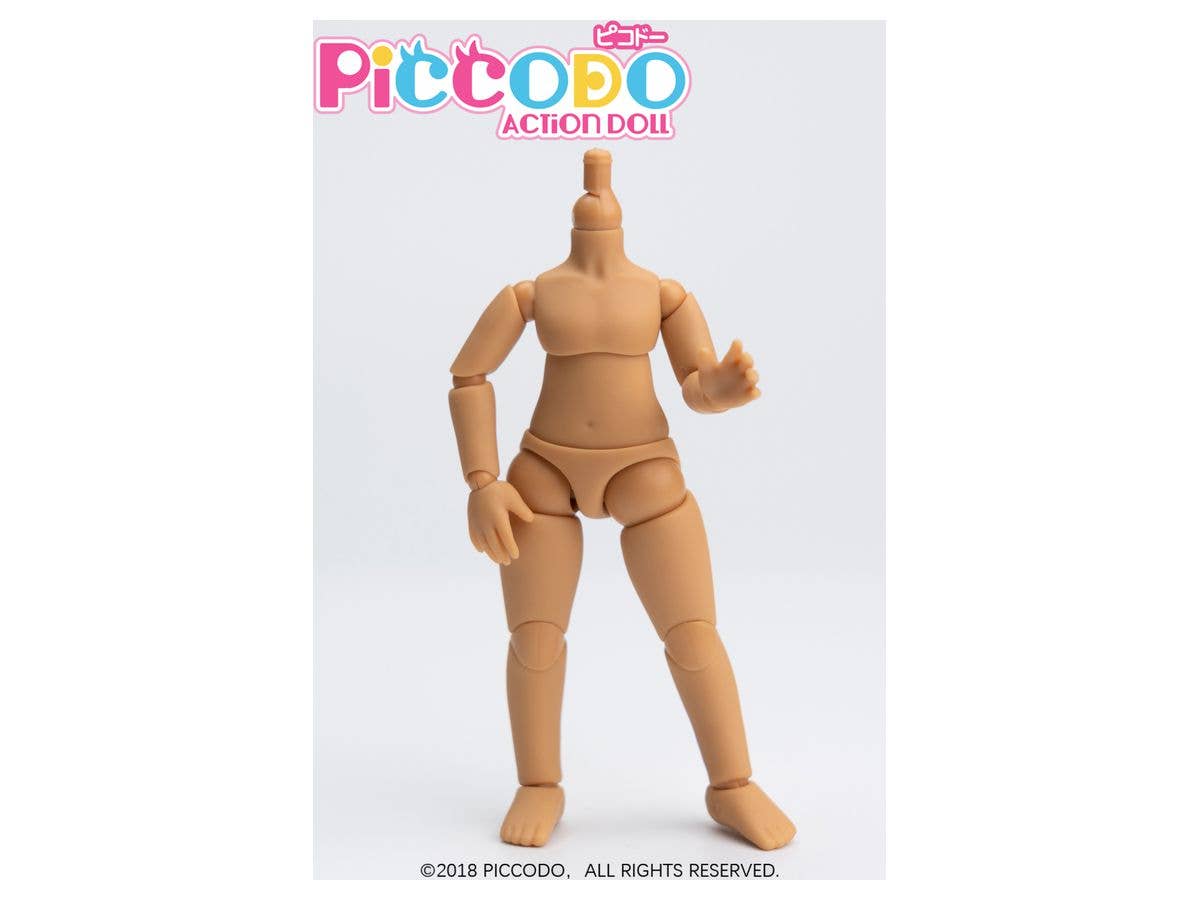 PICCODO Series BODY8 PLUS Deformed Doll Body PIC-D003T Tan Skin