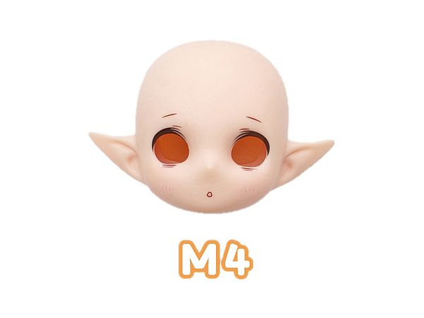 PICCODO Series Resin Head for Deformed Doll NIAUKI M4 (With Makeup Ver) Doll White