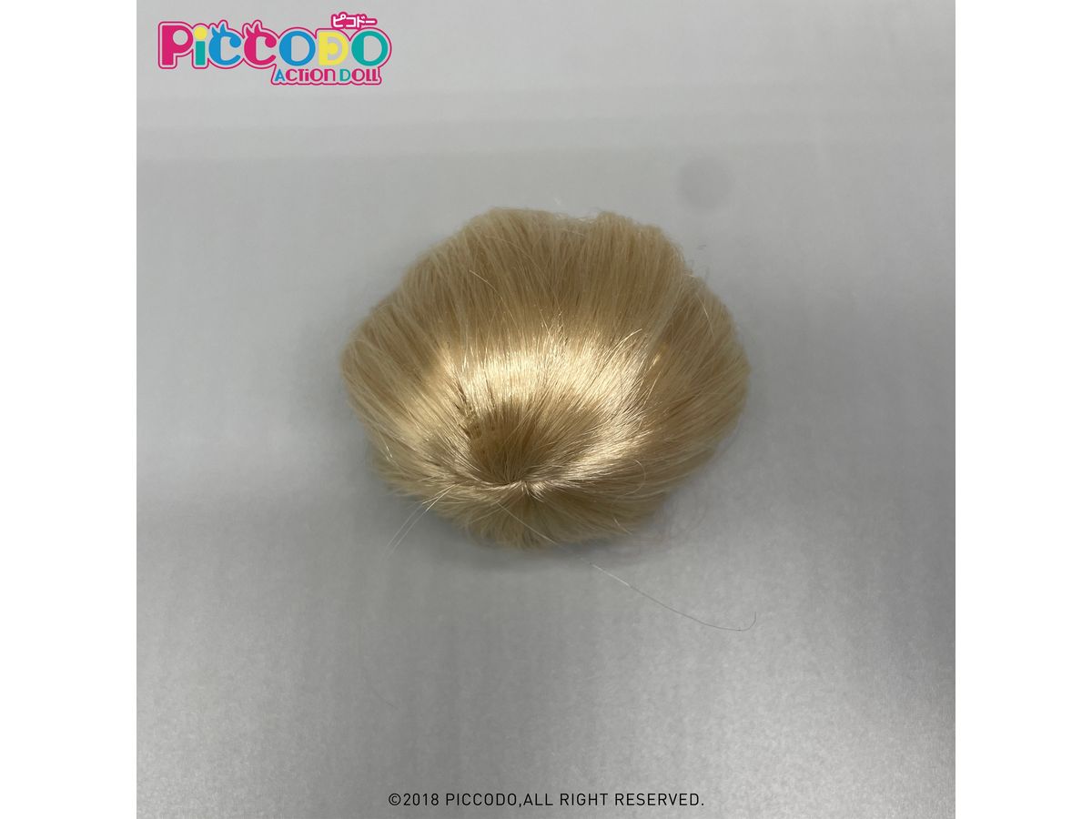 PICCODO Doll Wig Short Hair (Milk Gold)