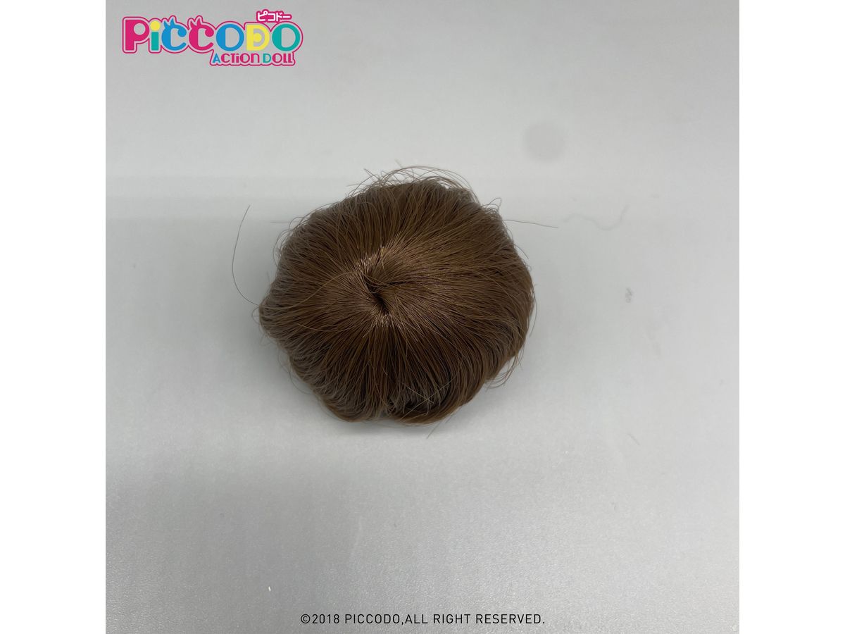 PICCODO Doll Wig Short Hair (Dark Brown)