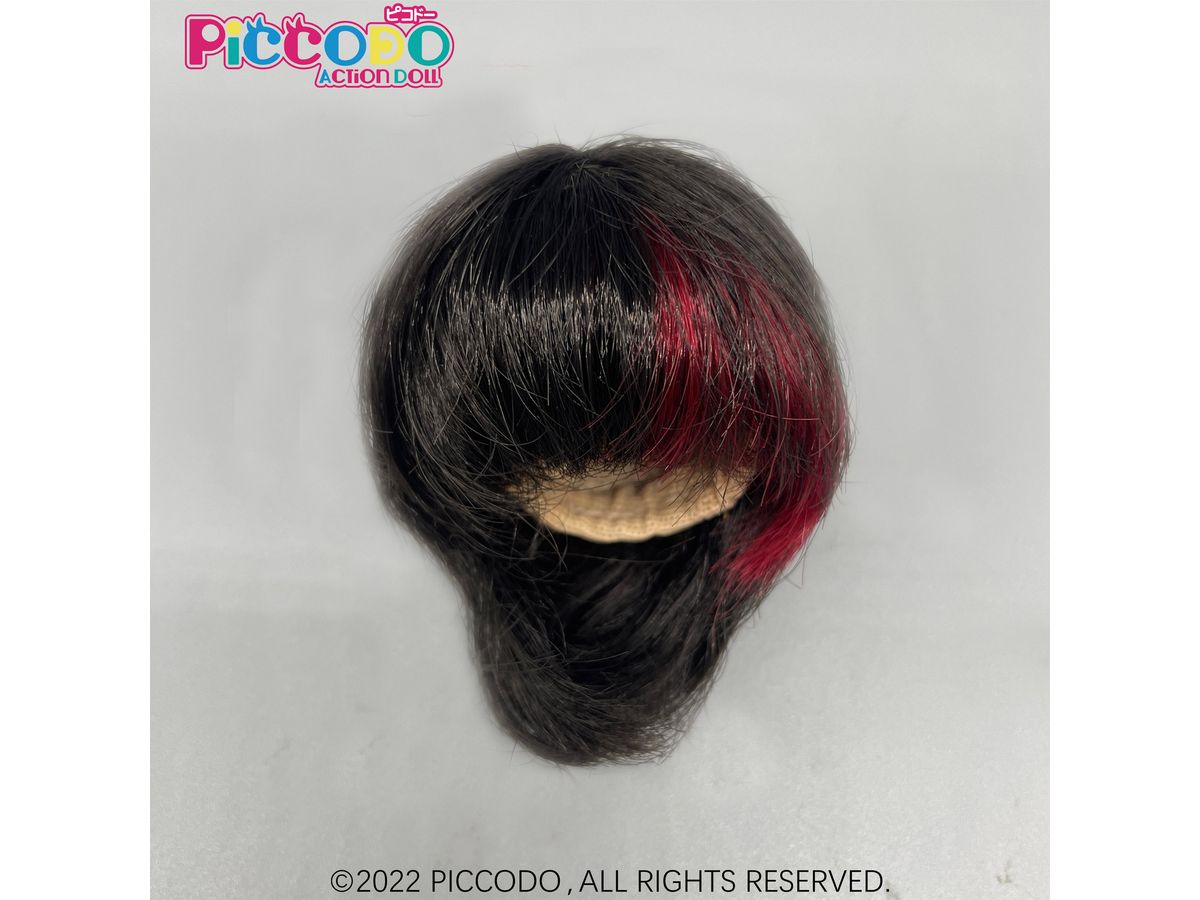 PICCODO Doll Wig Mallet (Highlight Color Red)