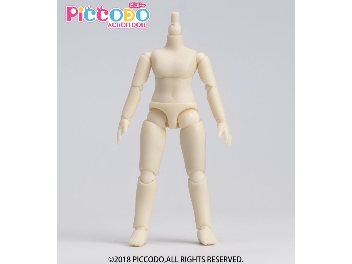 PICCODO BODY11 Deformed Doll Body PIC-D005CW Cream White