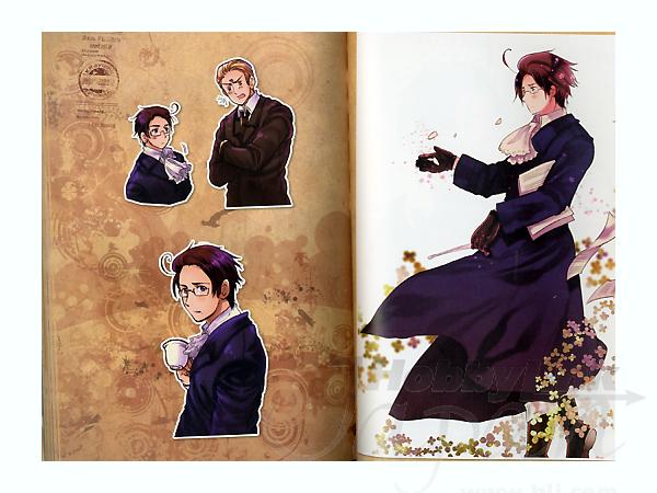 Axis Powers Art Book Hetalia Arte Stella Piccolo