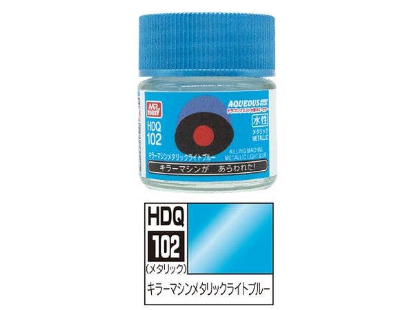 Dragon Quest Aqueous Hobby Color Killing Machine Metallic Light Blue 10ml
