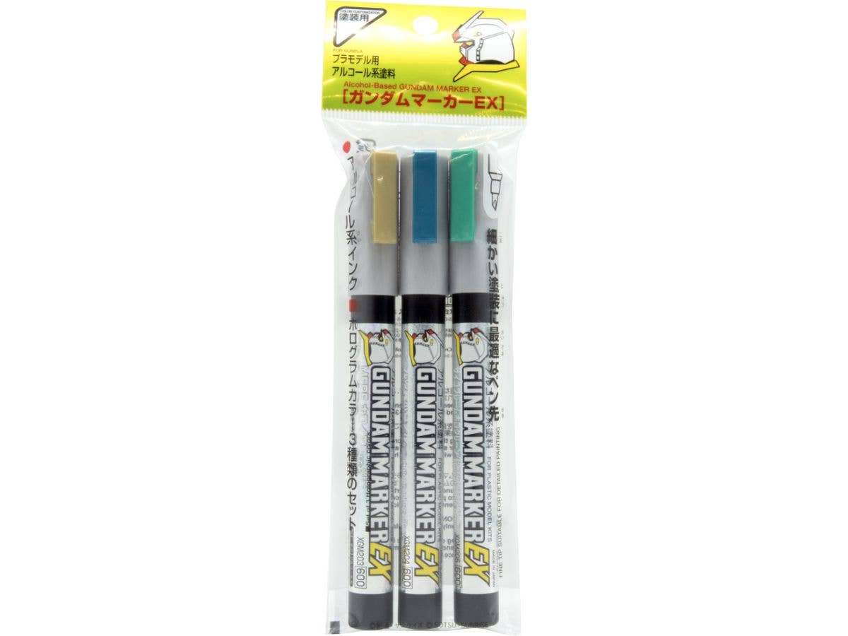 Gundam Marker EX Hologram Marker Set of 3
