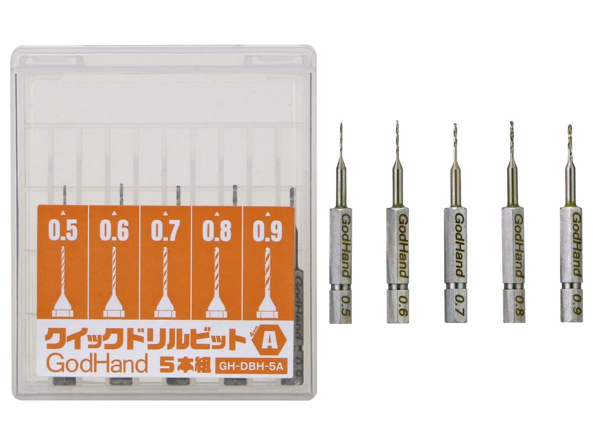 Quick Drill Bit 5-piece Set A