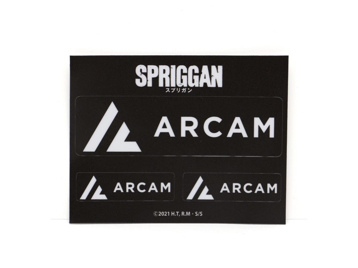 Spriggan: GG3 Resistant Sticker ARCAM